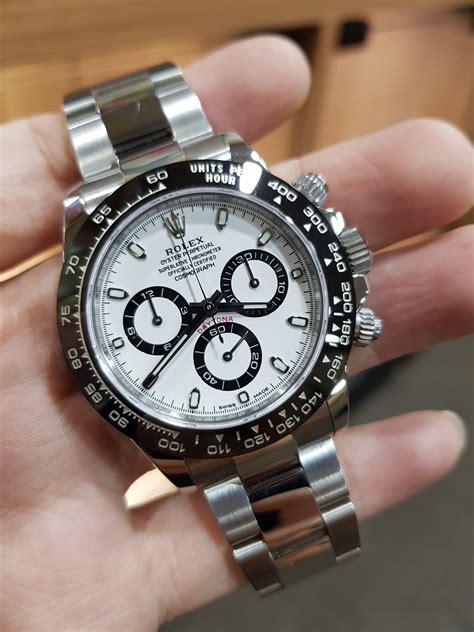 rolex oro bianco panda diesel|rolex daytona pandas.